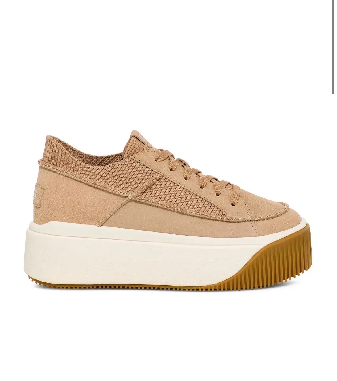 Zapatillas beige mujer plataforma UGG - miniatura 6