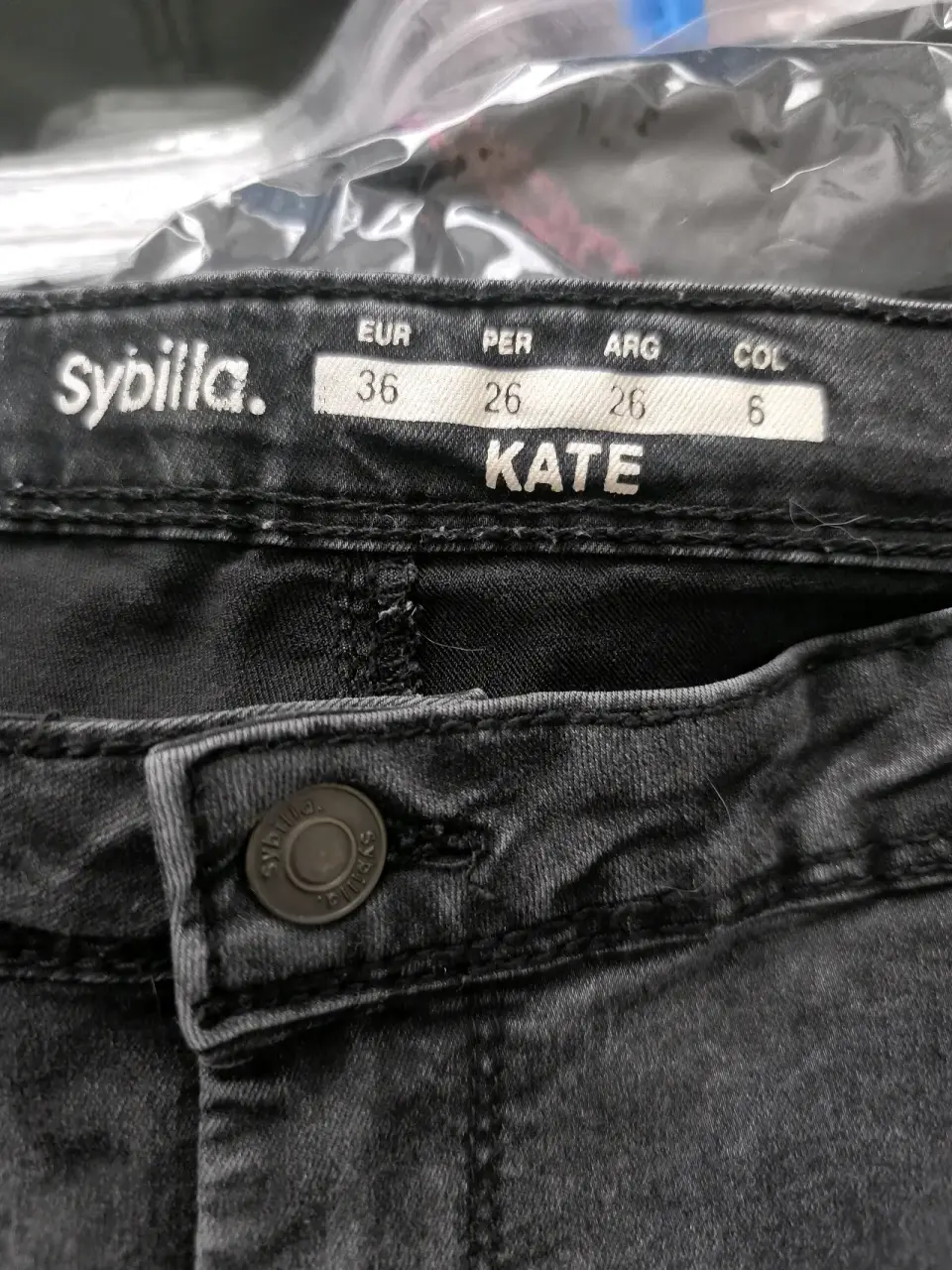 Jeans grises Sybilla Kate - miniatura 2