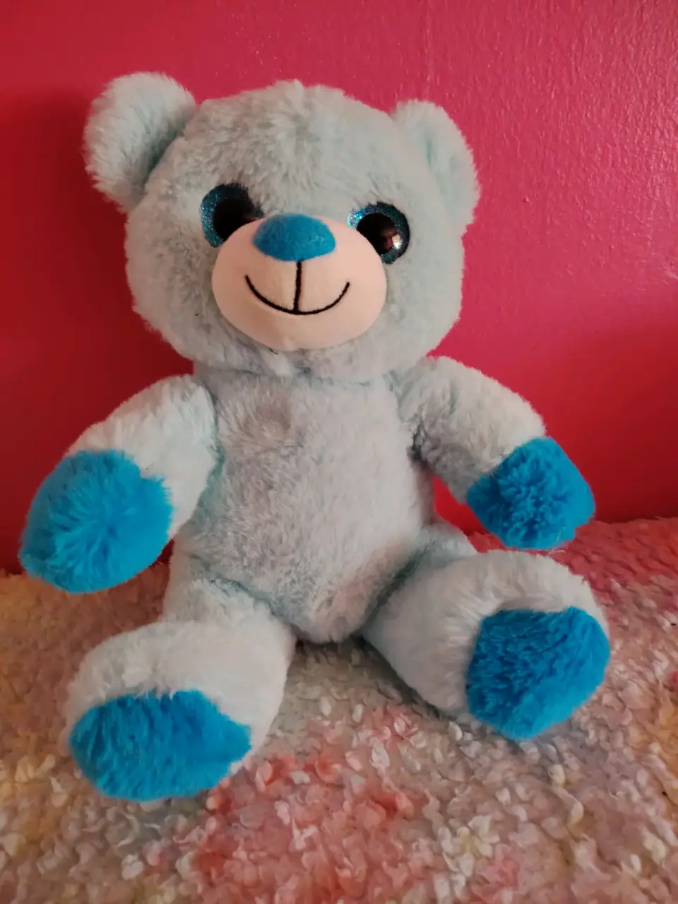 Osito de peluche celeste - miniatura 2