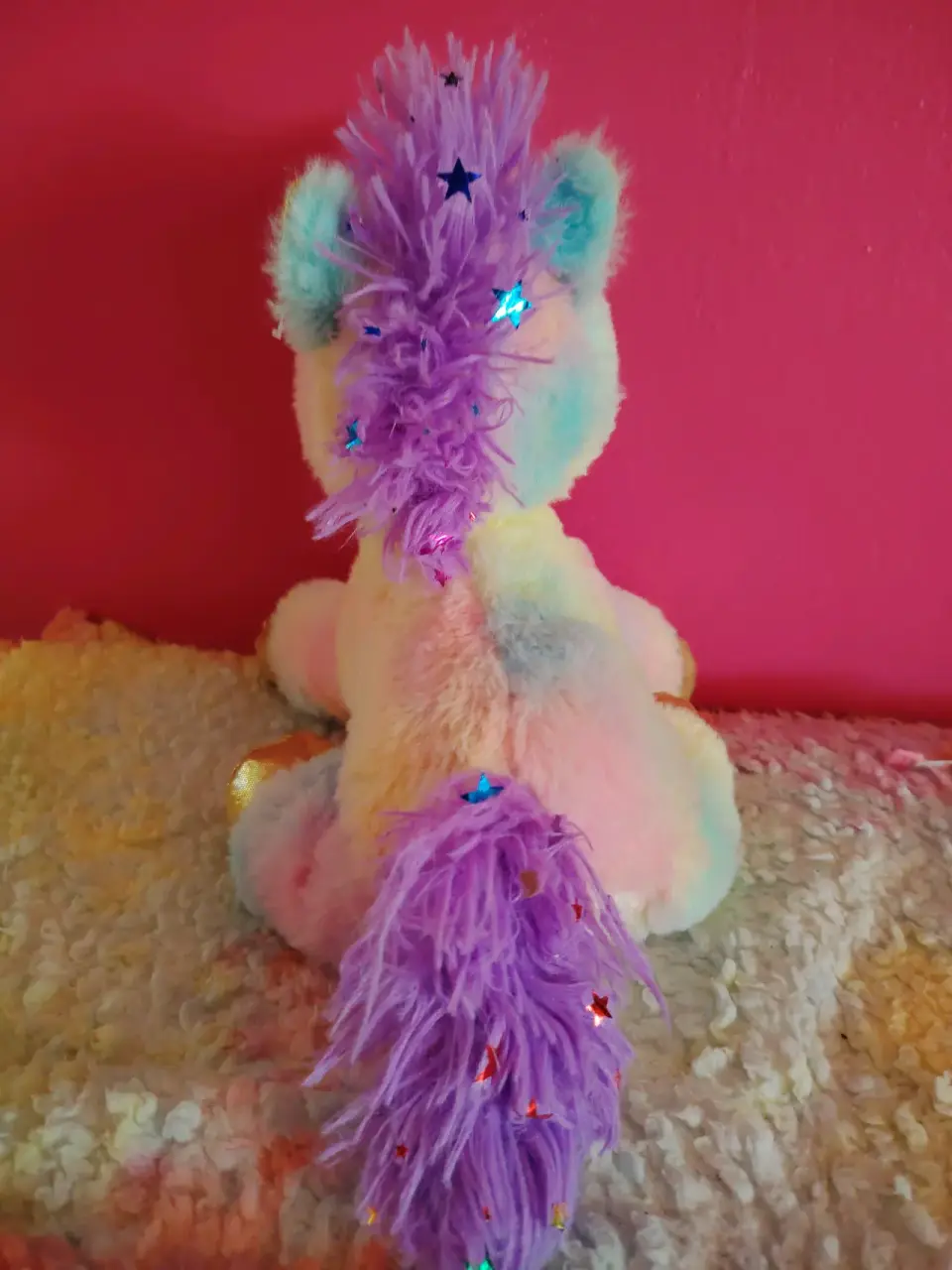 Peluche unicornio arcoíris - miniatura 3