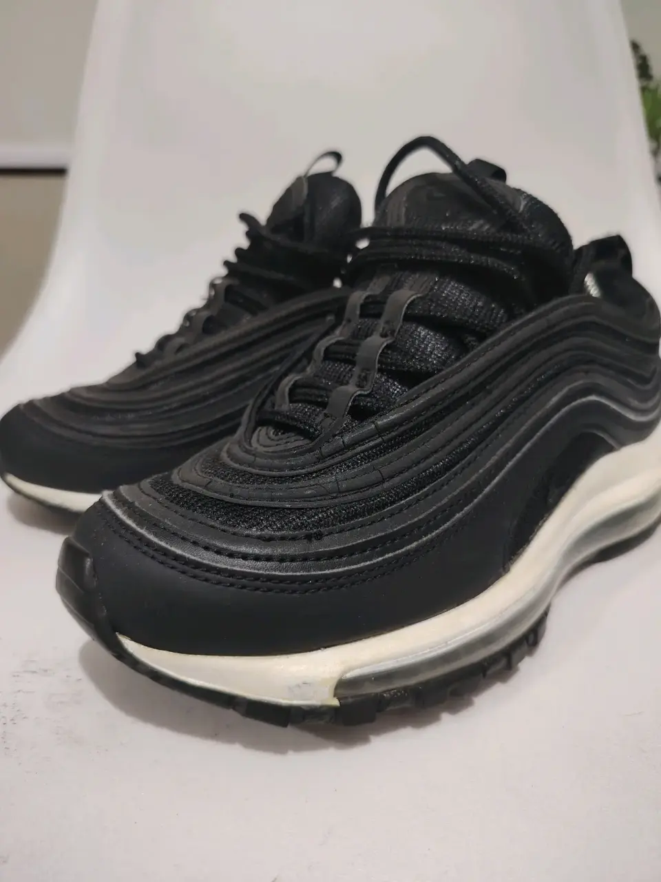 Zapatillas negras casuales unisex - miniatura 4