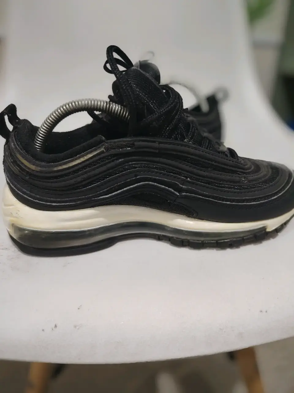 Zapatillas negras casuales unisex - miniatura 6