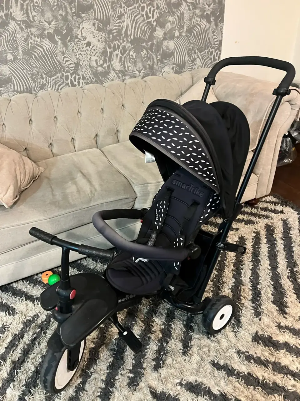 Triciclo coche SmarTrike Str5 pegable - miniatura 3