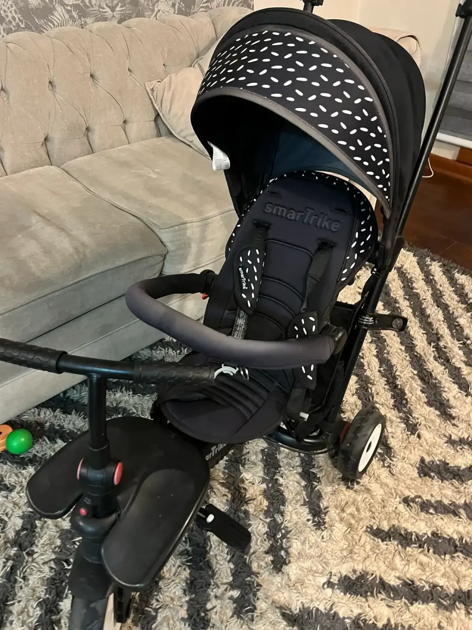 Triciclo coche SmarTrike Str5 pegable - miniatura 5