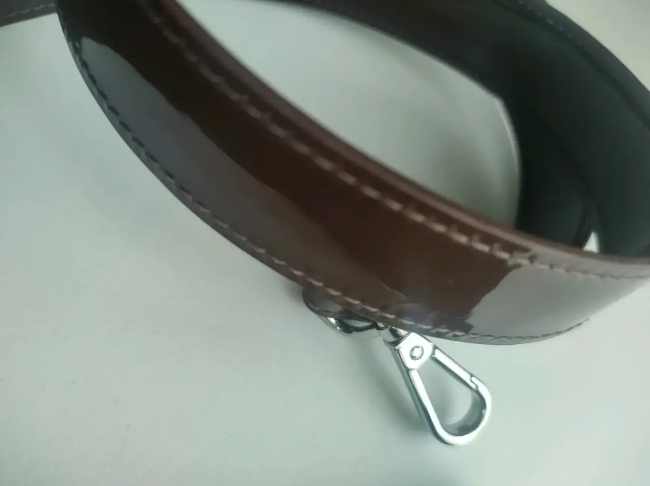 Correa strap de bolso marrón - miniatura 4