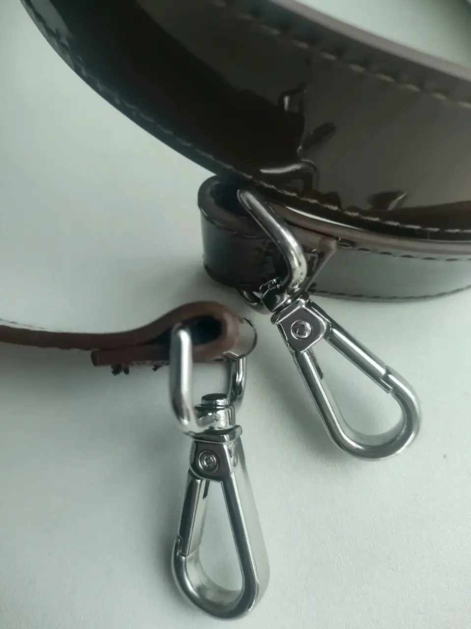 Correa strap de bolso marrón - miniatura 5