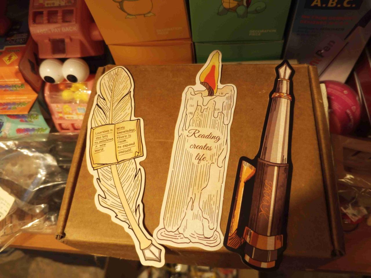 Set de 6 marcapáginas decorativos - miniatura 6