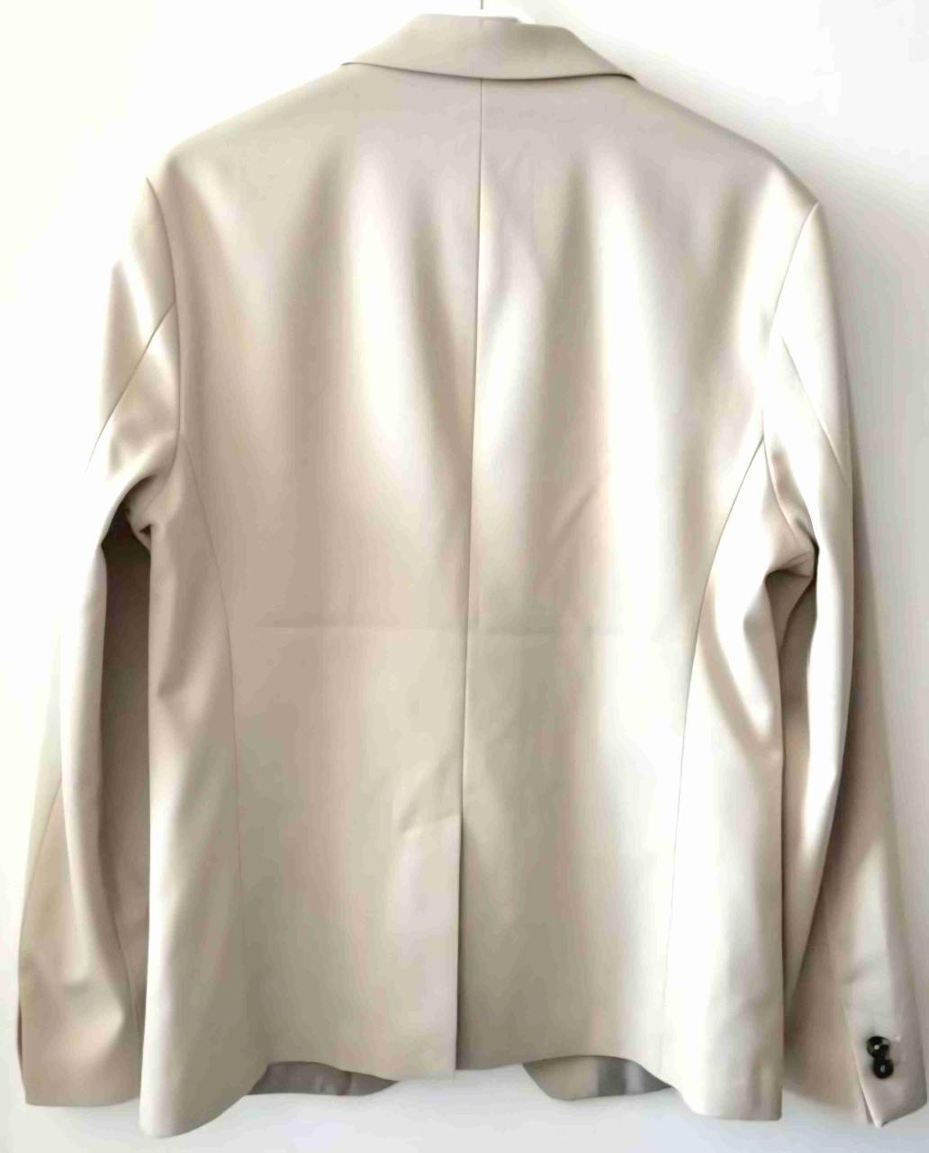 Blazer Traje de Hombre, Color Crudo, Liviano, Zara - miniatura 5