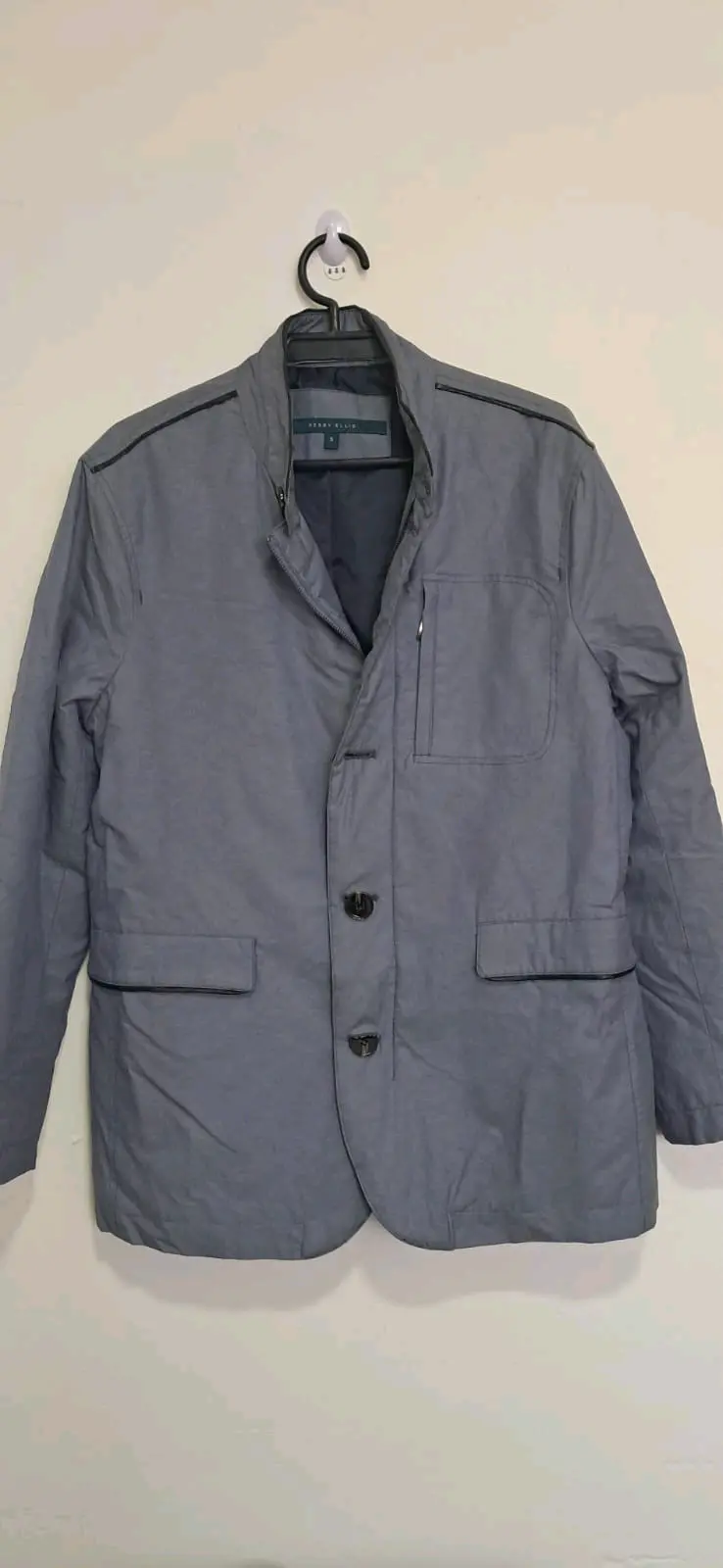 Blazer gris casual Perry Ellis - miniatura 1