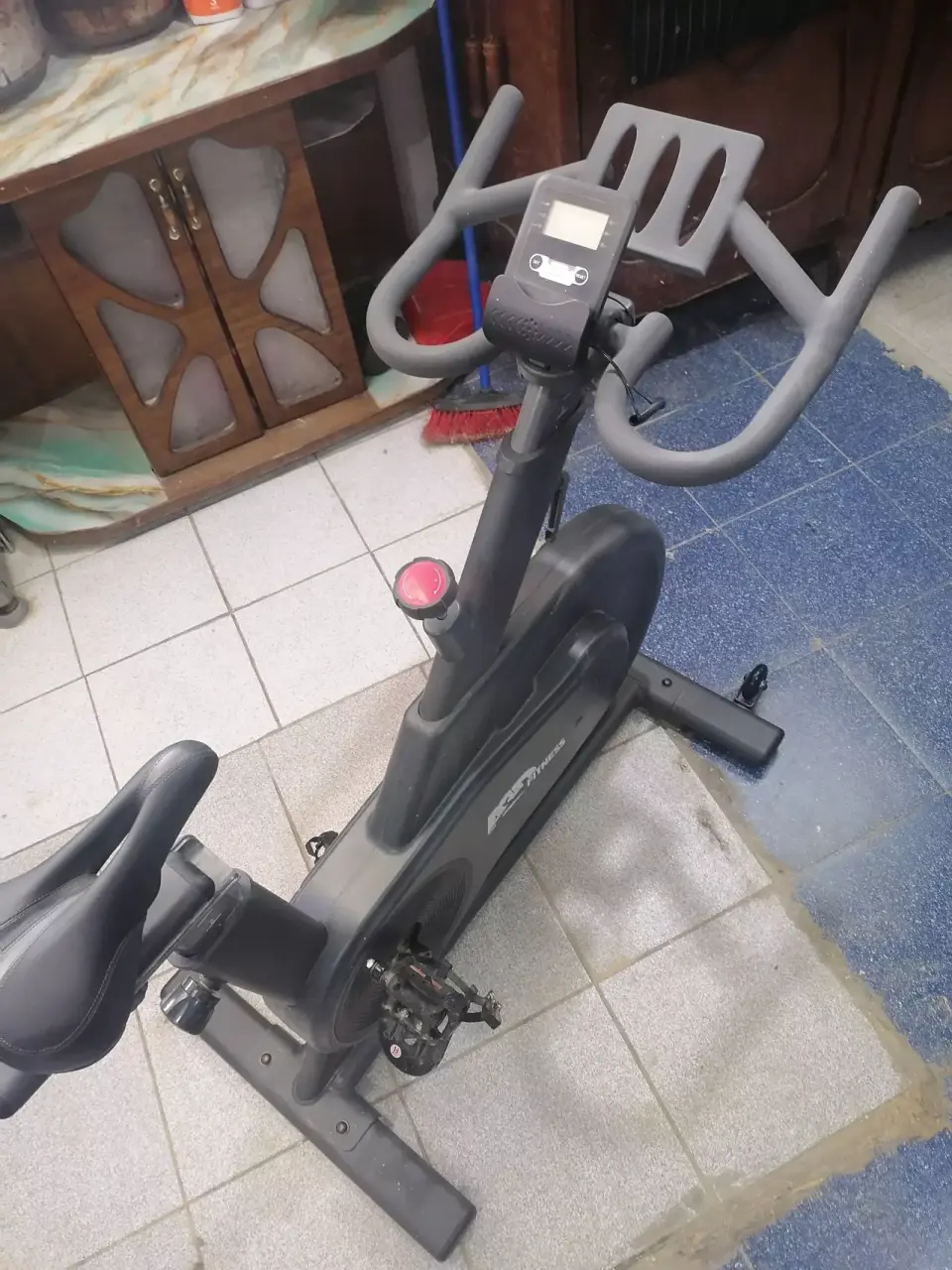 Bicicleta estática PSX negra - miniatura 1