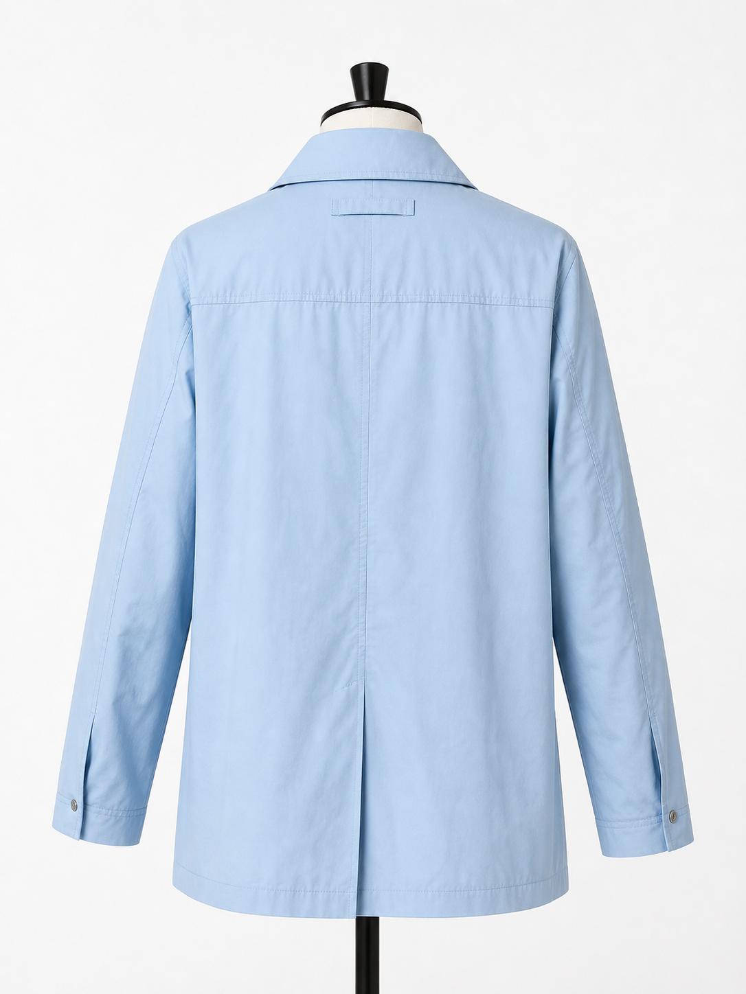Chaqueta celeste de mujer-Talla XL - miniatura 2