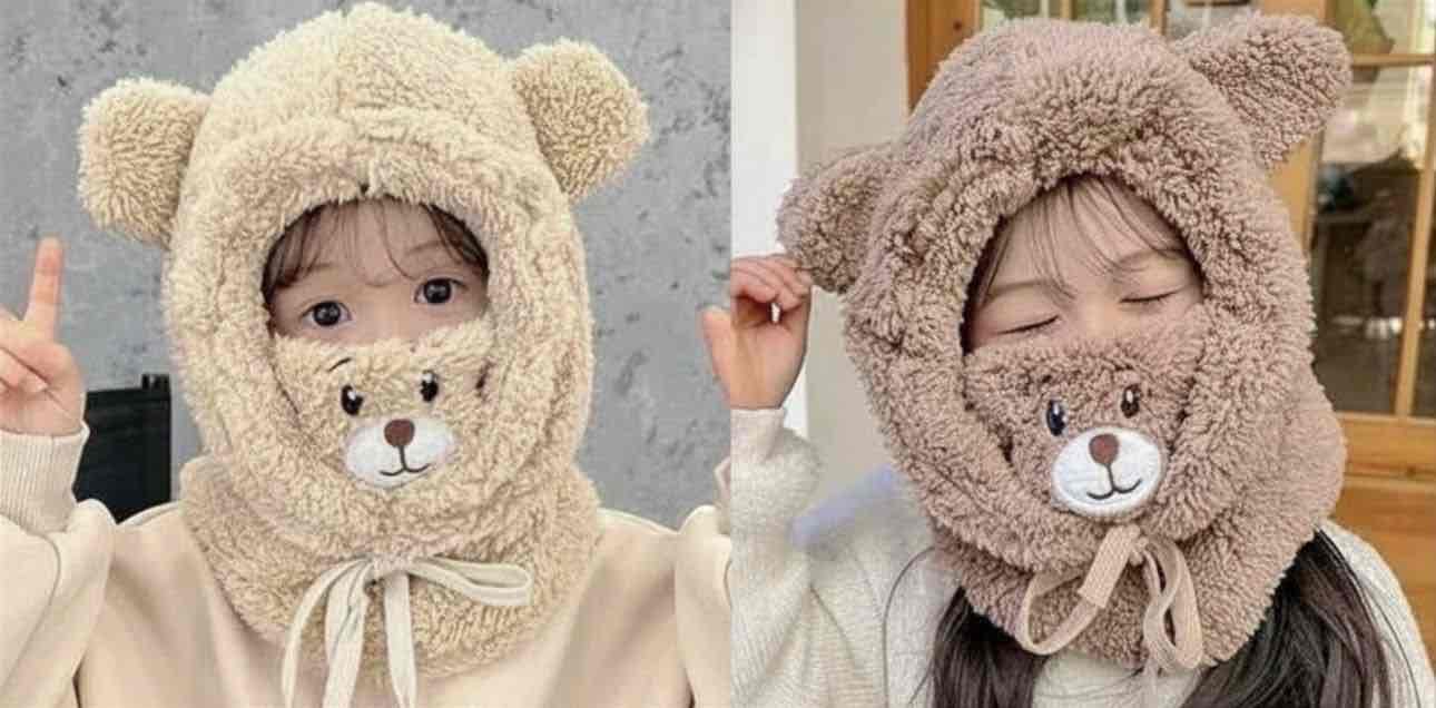 Gorro polar con diseño de oso - miniatura 2