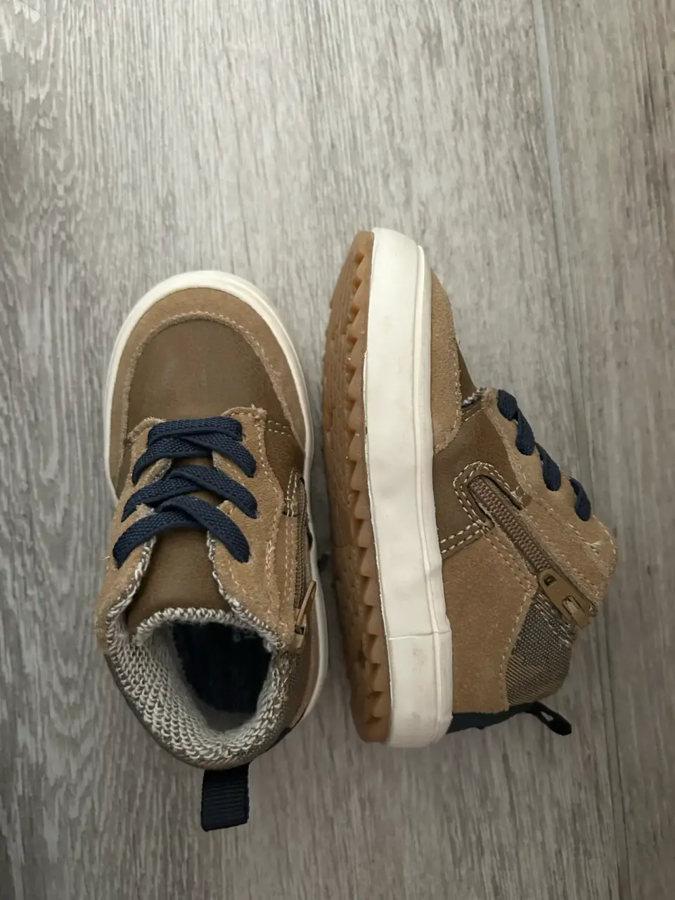 Zapatillas infantiles marrón - miniatura 2