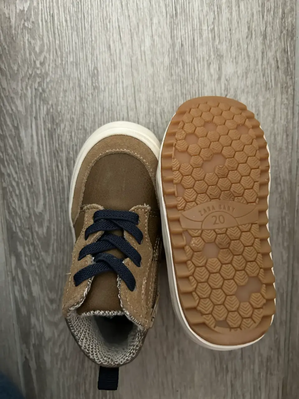 Zapatillas infantiles marrón - miniatura 3