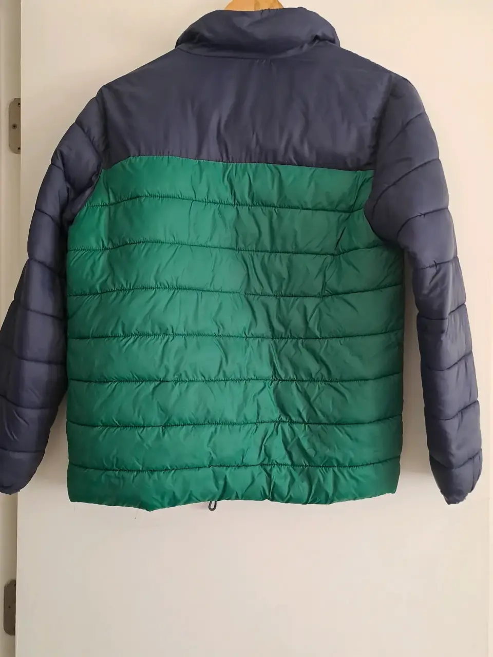 Chaqueta acolchada azul y verde talla 14 - miniatura 2
