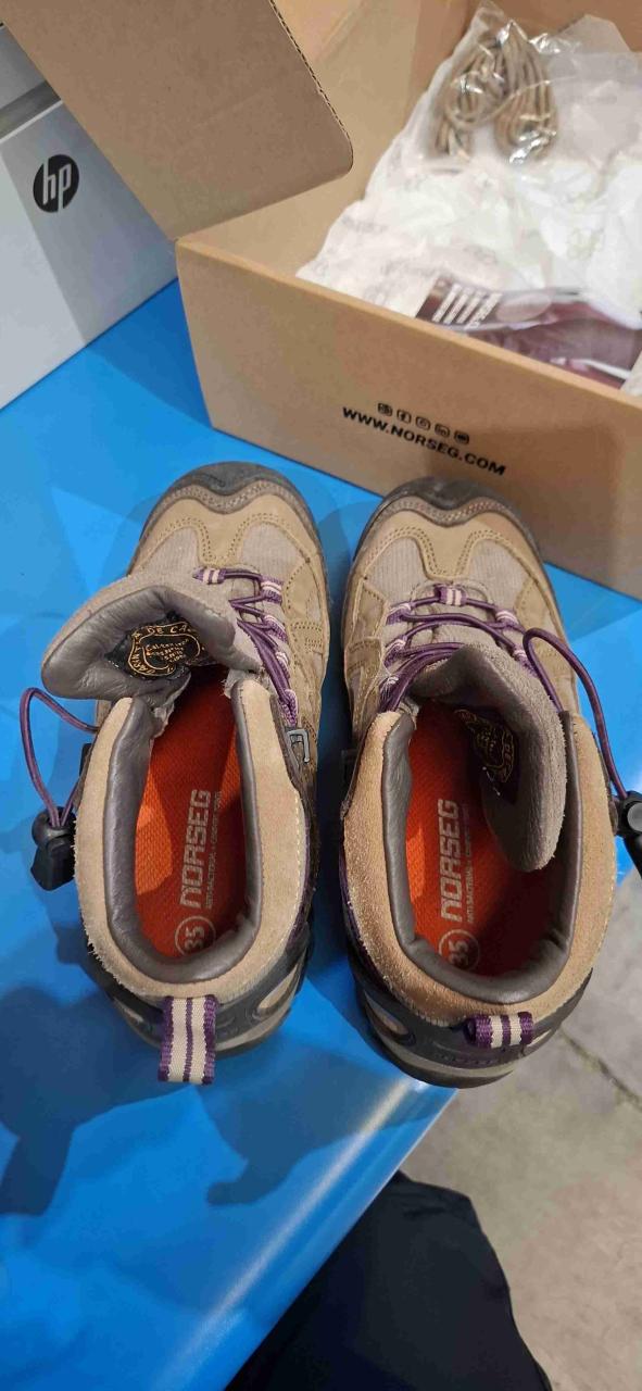 Zapato de seguridad Norseg marrones - miniatura 2