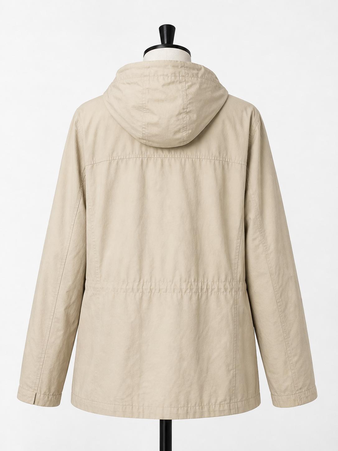 Parka beige con capucha XL - miniatura 2