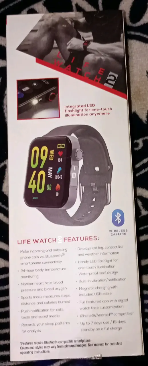 Smartwatch Life Watch 2 LED - miniatura 1