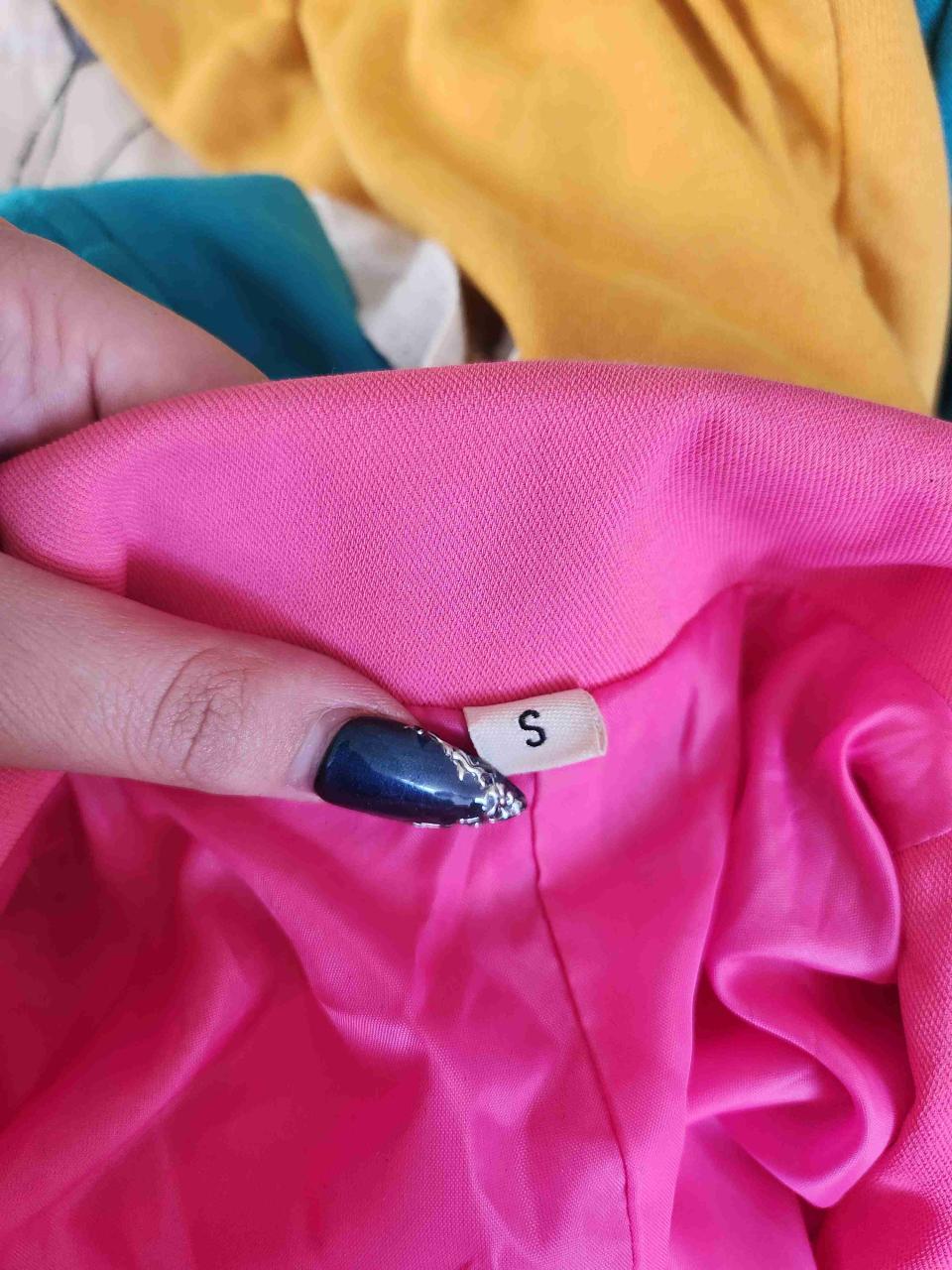 Blazer fucsia elegante - miniatura 3