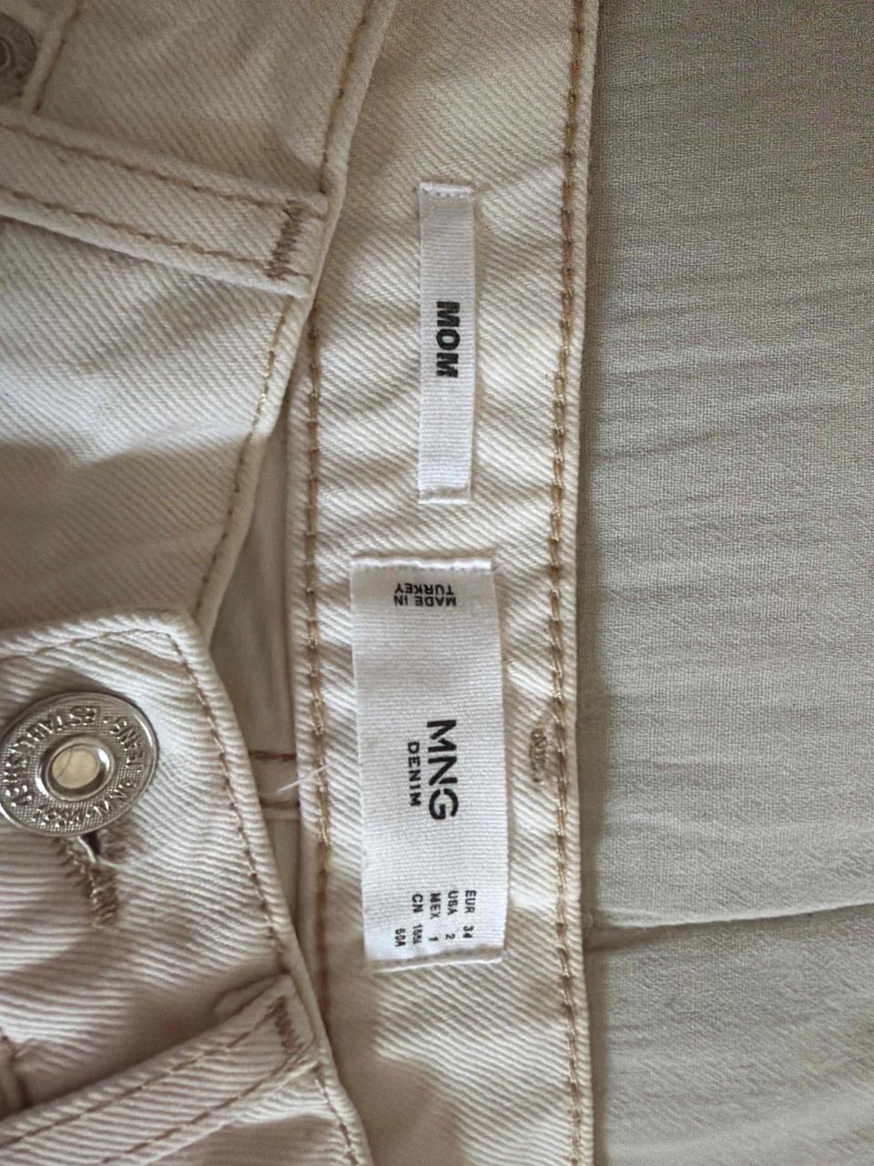 Pantalones blancos casuales - miniatura 3