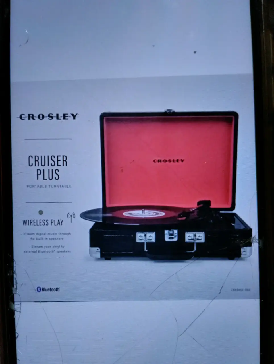 Crosley Cruiser Plus tocadiscos portátil