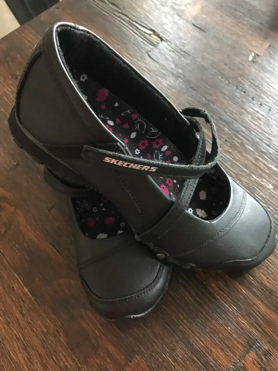 Zapatos negros Skechers - miniatura 2