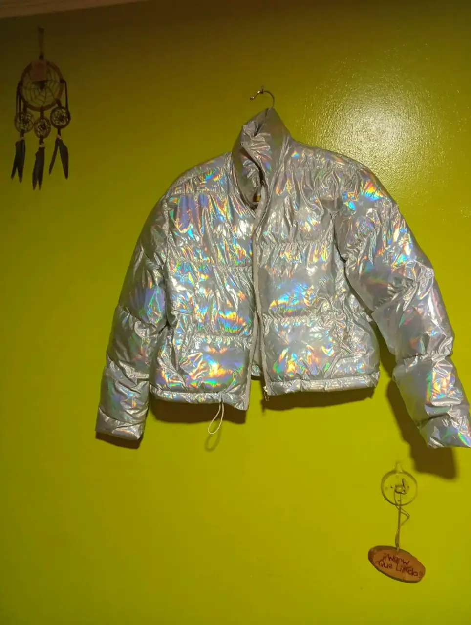 Chaqueta plateada reflectante - miniatura 2