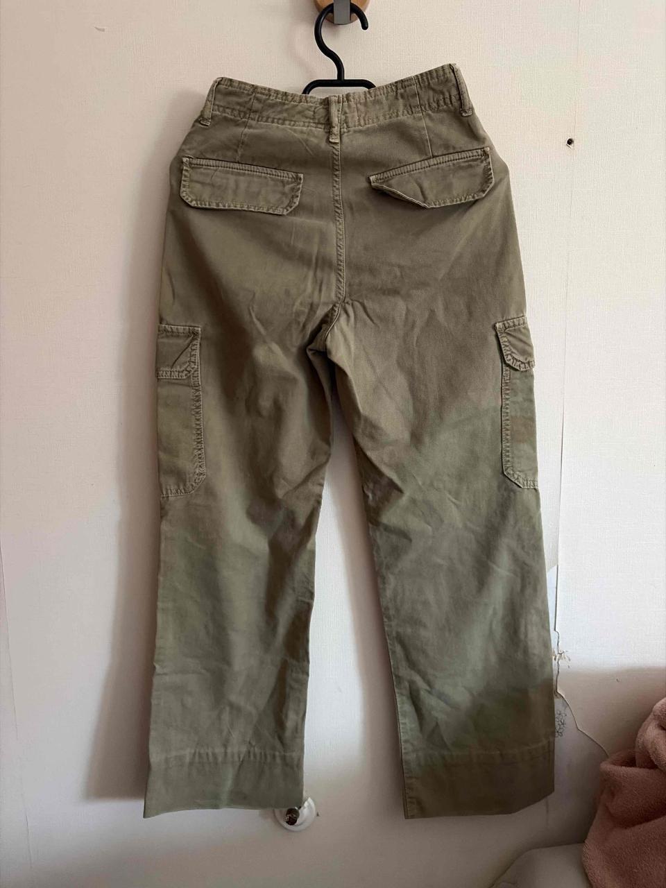 Pantalones cargo verde oliva - miniatura 2