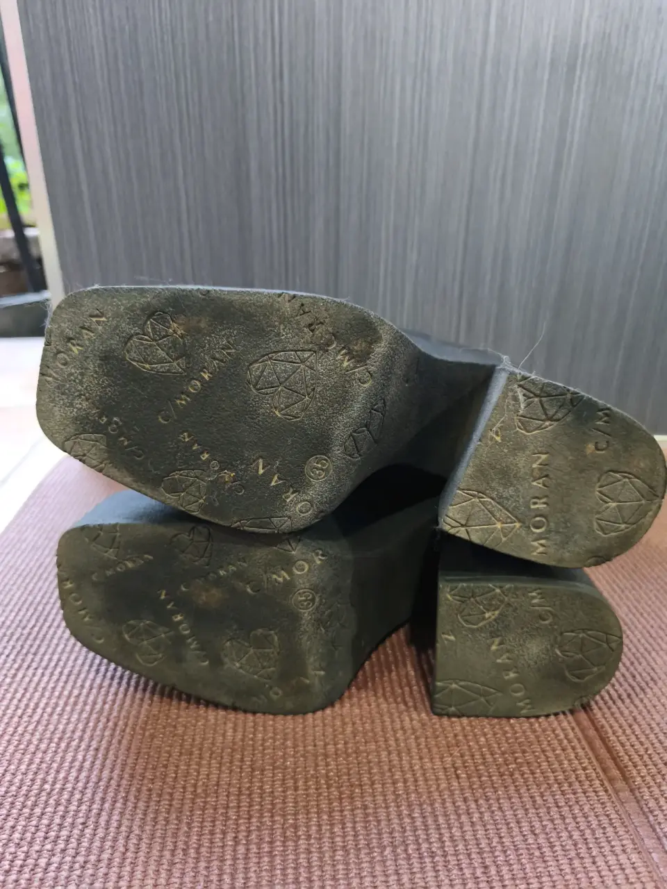 Botines negros de plataforma - miniatura 4