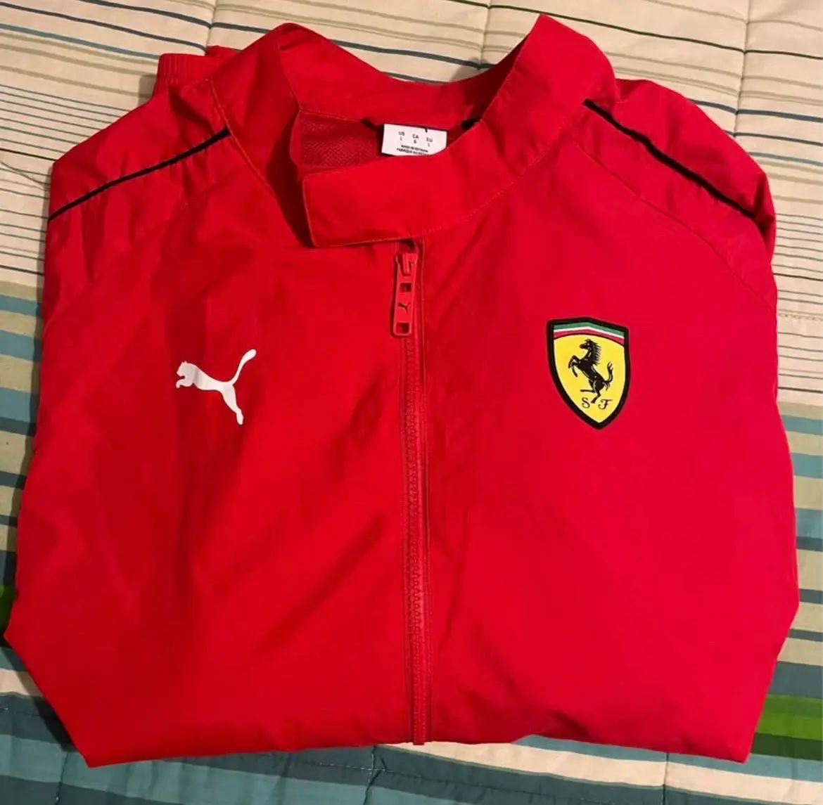 Cortaviento Roja Puma Ferrari - miniatura 6