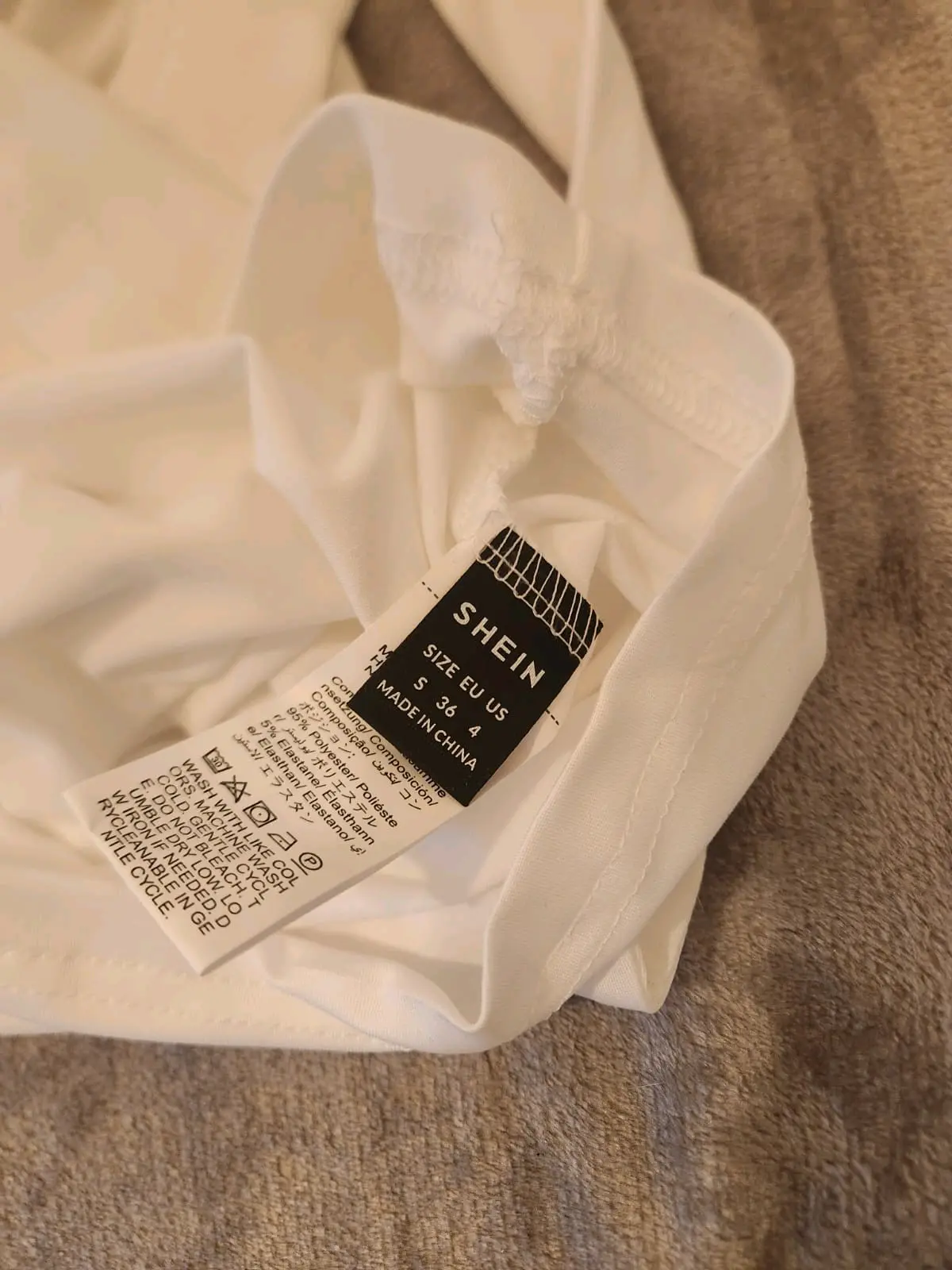 Vestido blanco talla S - miniatura 2