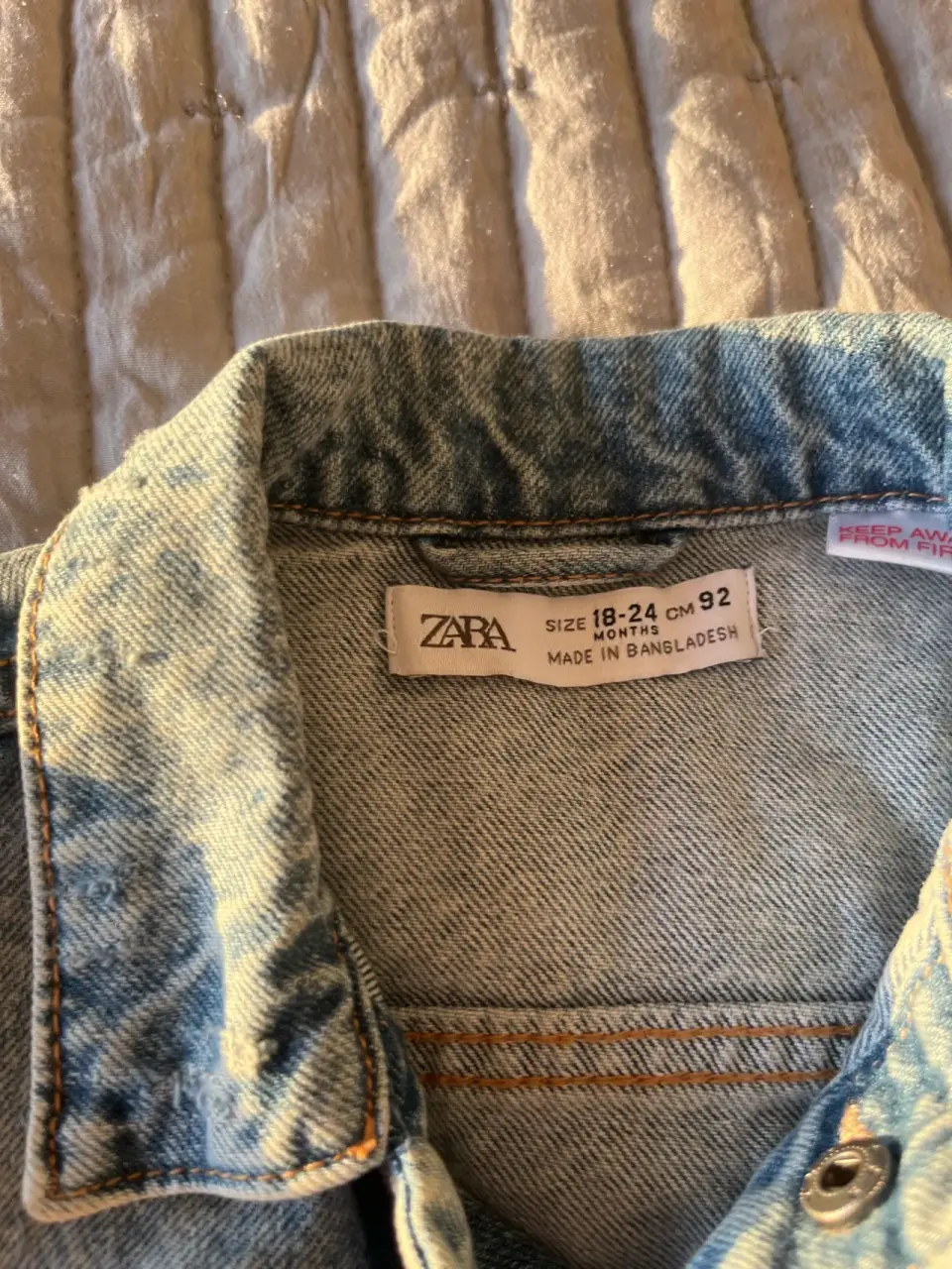 👖 Chaqueta de Mezclilla Zara Niño – 18-24 meses (C - miniatura 2