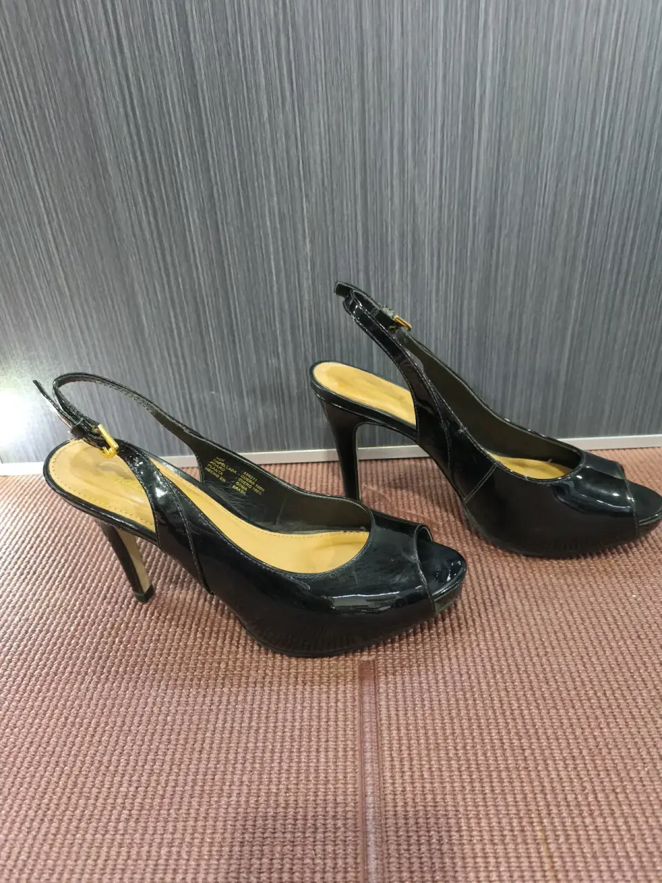 Zapatos de taco alto negro Gacel 35 - miniatura 3