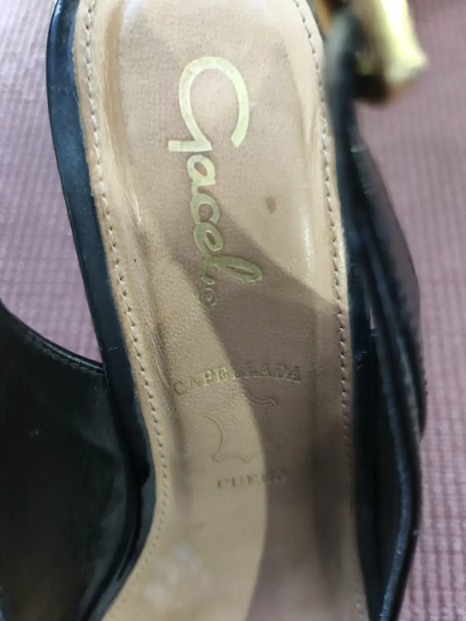 Zapatos de taco alto negro Gacel 35 - miniatura 5
