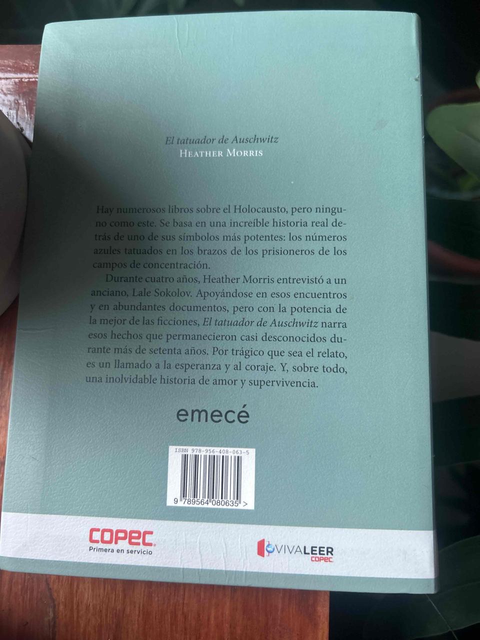 Libro 'El tatuador de Auschwitz' - miniatura 3