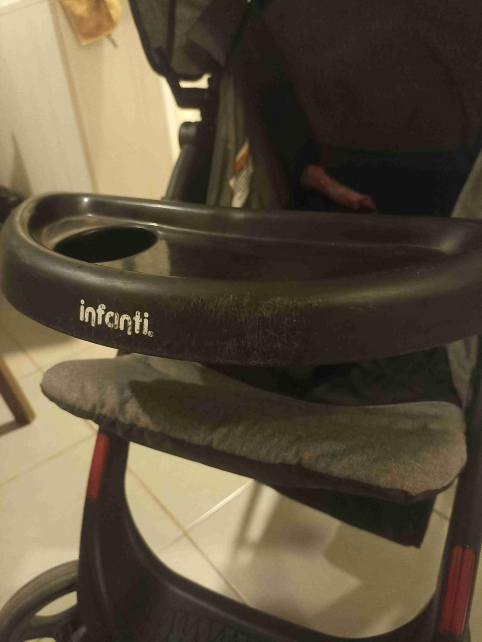 Coche para bebé Infanti gris - miniatura 2