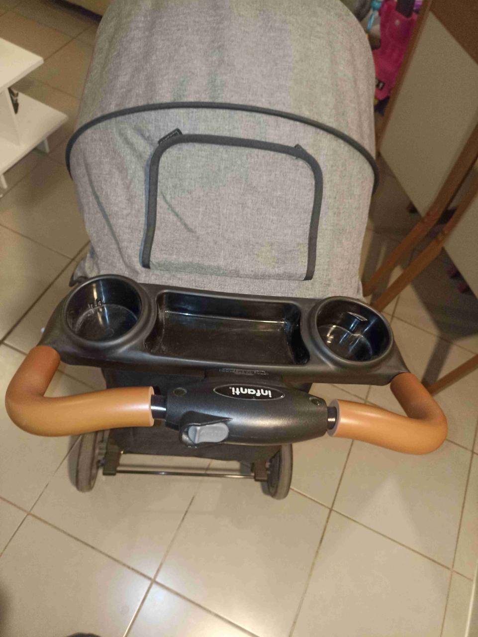 Coche para bebé Infanti gris - miniatura 5