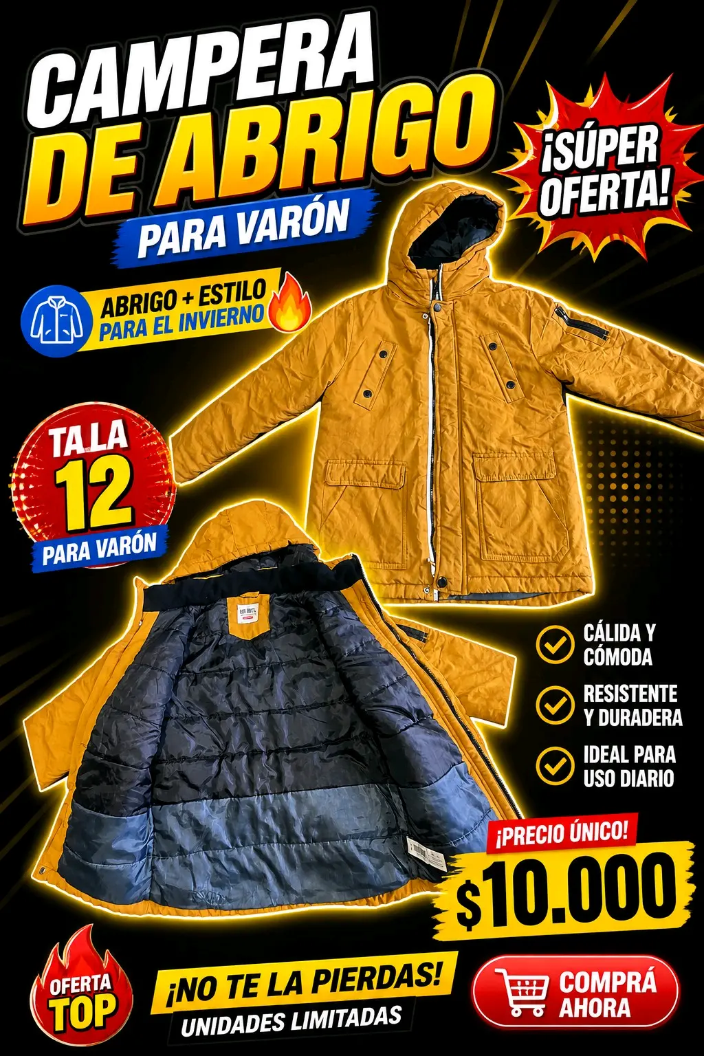PARKAS PARA VARÓN - miniatura 3