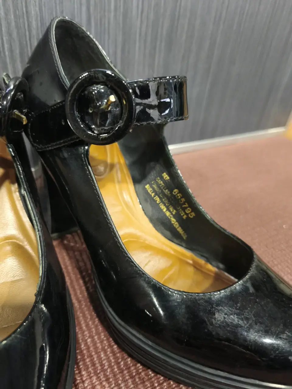 Zapatos de charol con hebilla Gacel 35 - miniatura 5