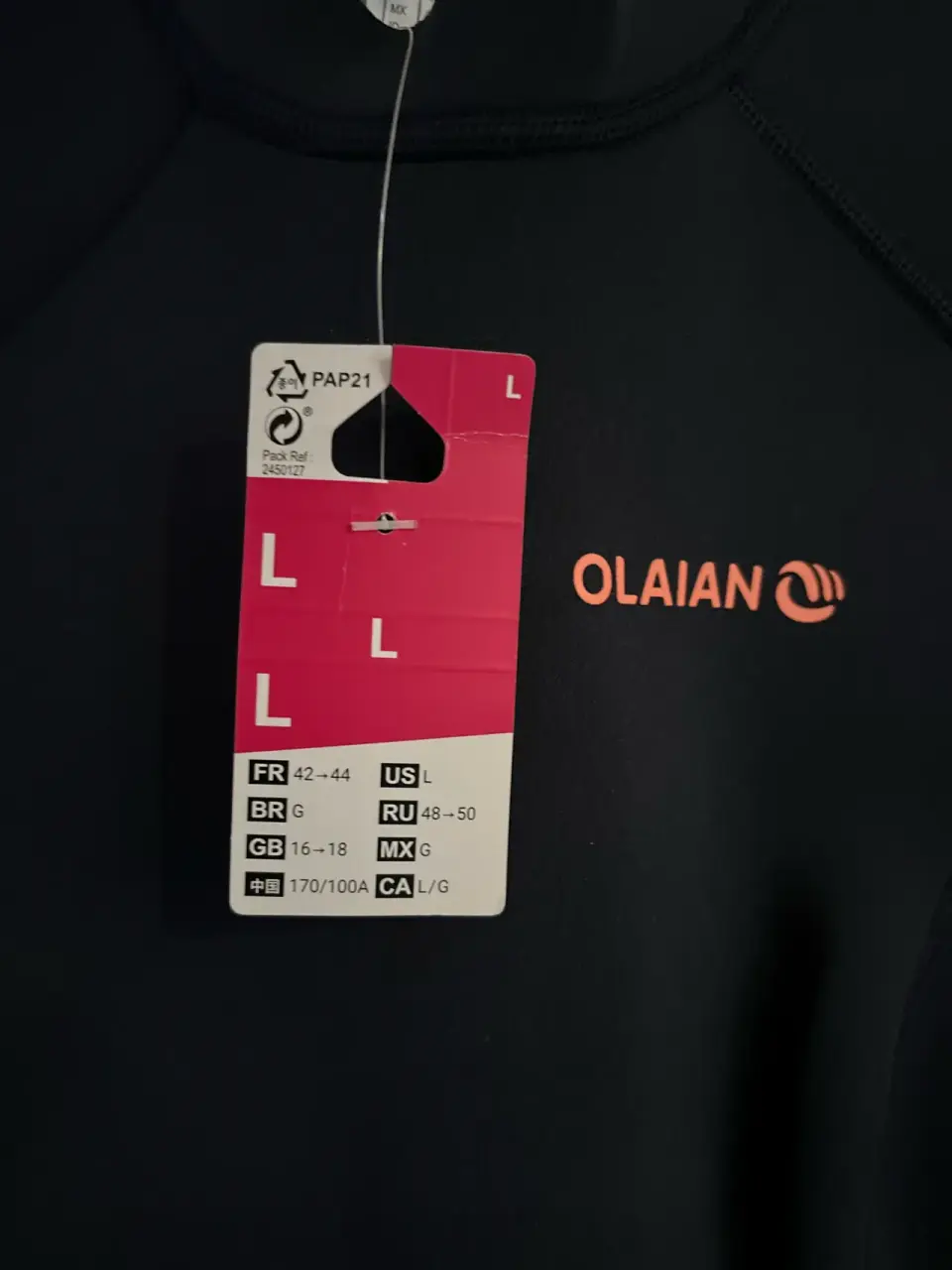 Traje de neopreno negro - miniatura 4