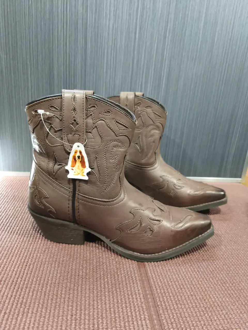 Botas vaqueras marrones Hush Puppies n37 - miniatura 2
