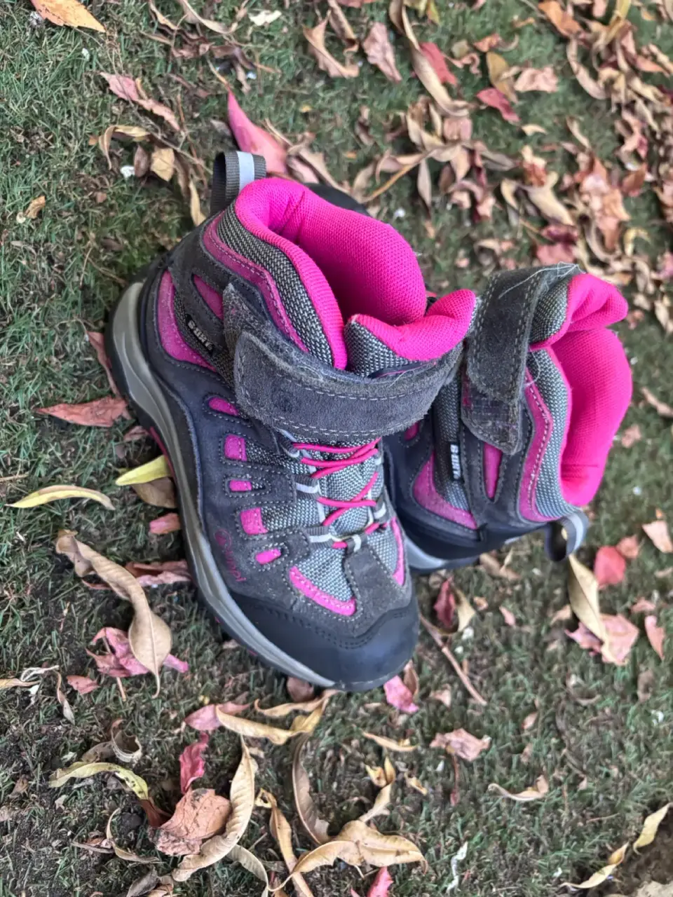 Botas de senderismo rosas para Niña - miniatura 1