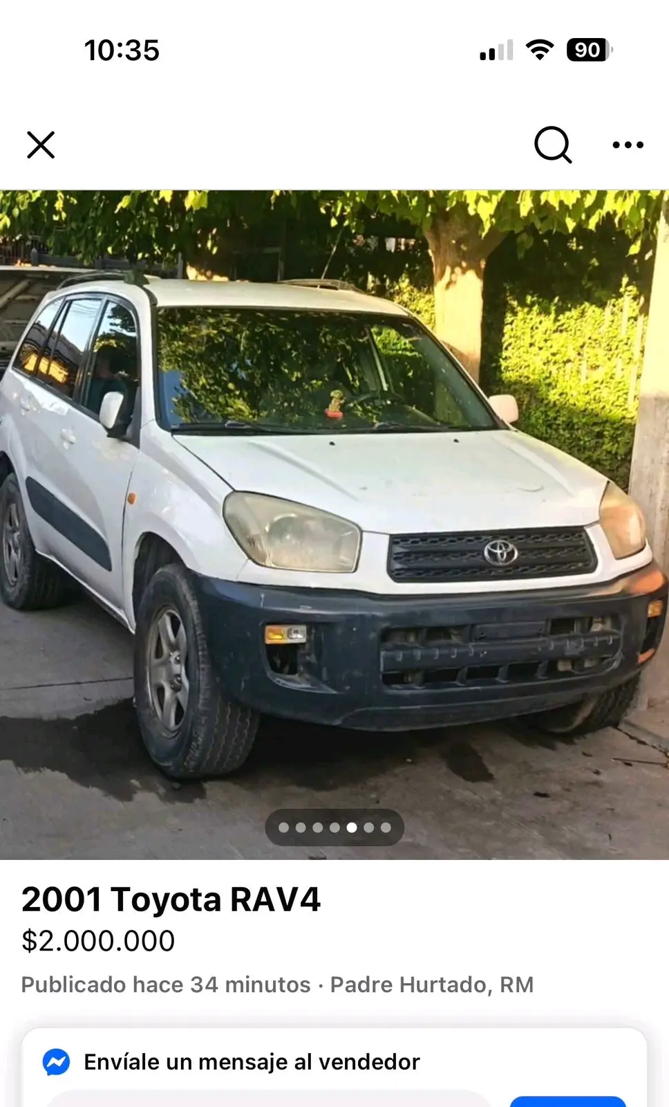 SUV blanco con detalles - miniatura 2