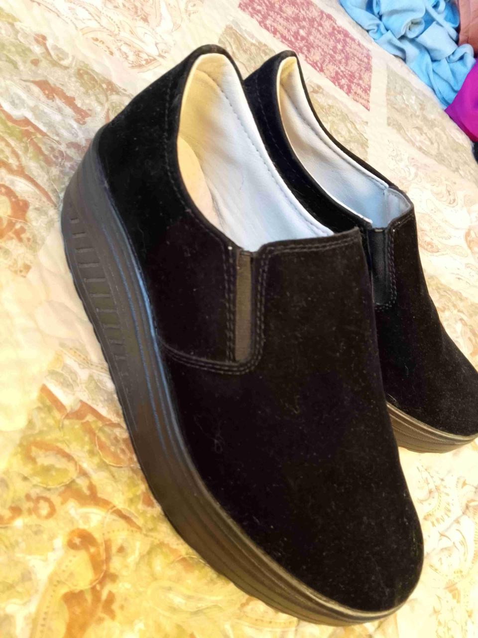 Zapatos plataforma negros - miniatura 2