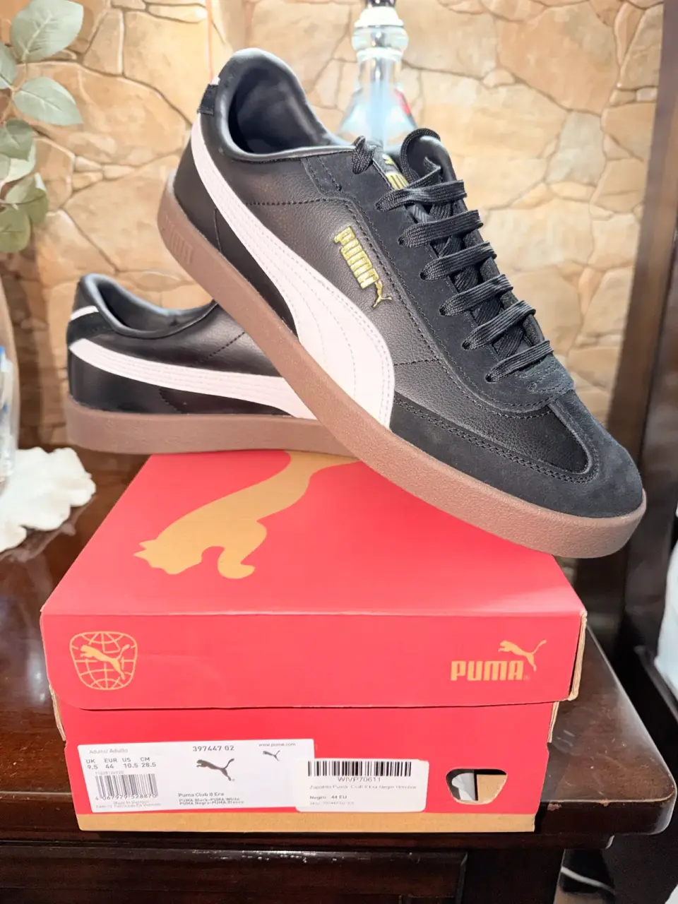 Zapatillas Puma blancas y negras - miniatura 4