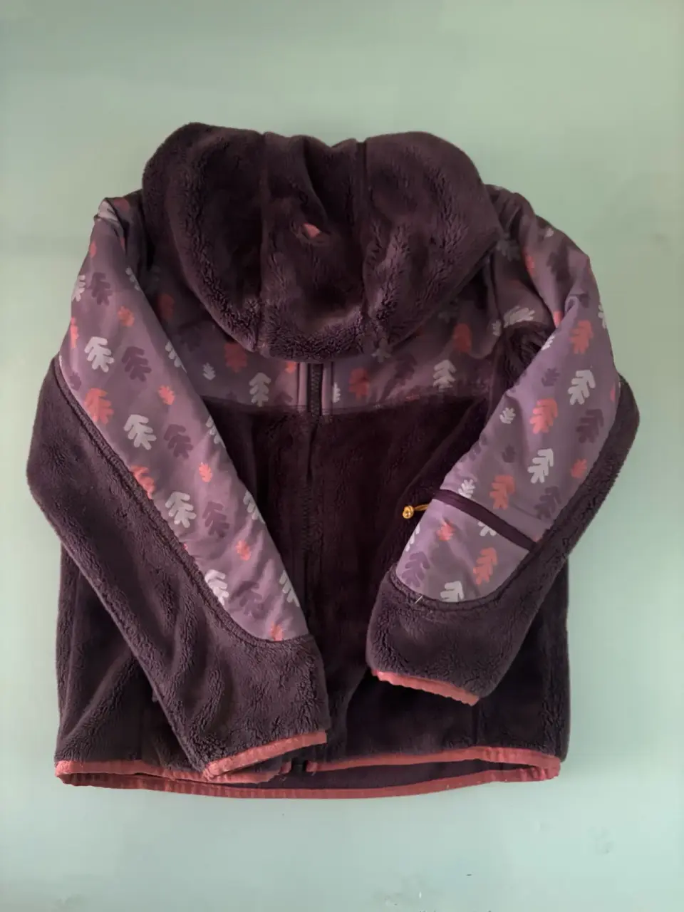 Chaqueta polar morada estampada Lippi - miniatura 1