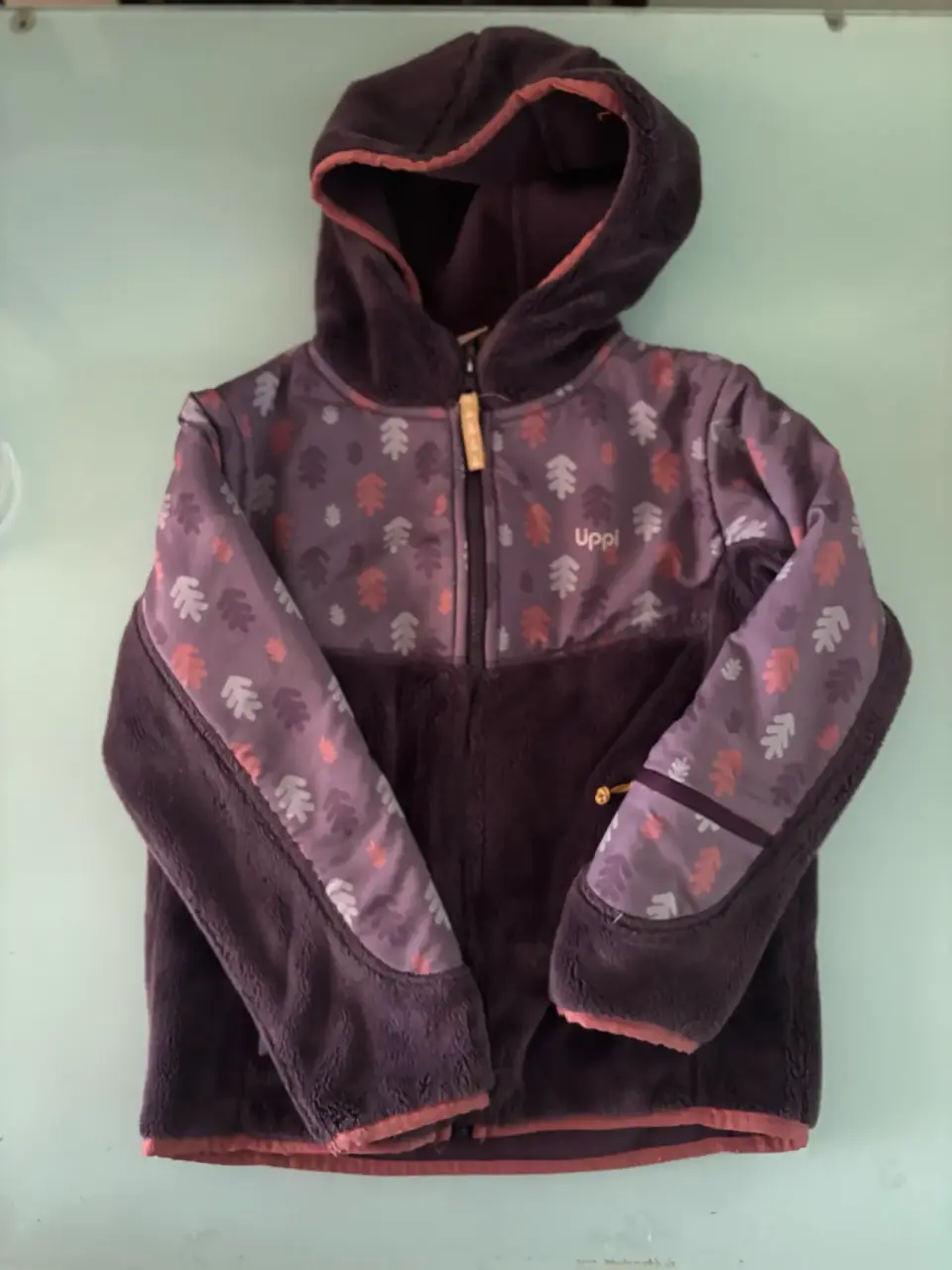 Chaqueta polar morada estampada Lippi - miniatura 2