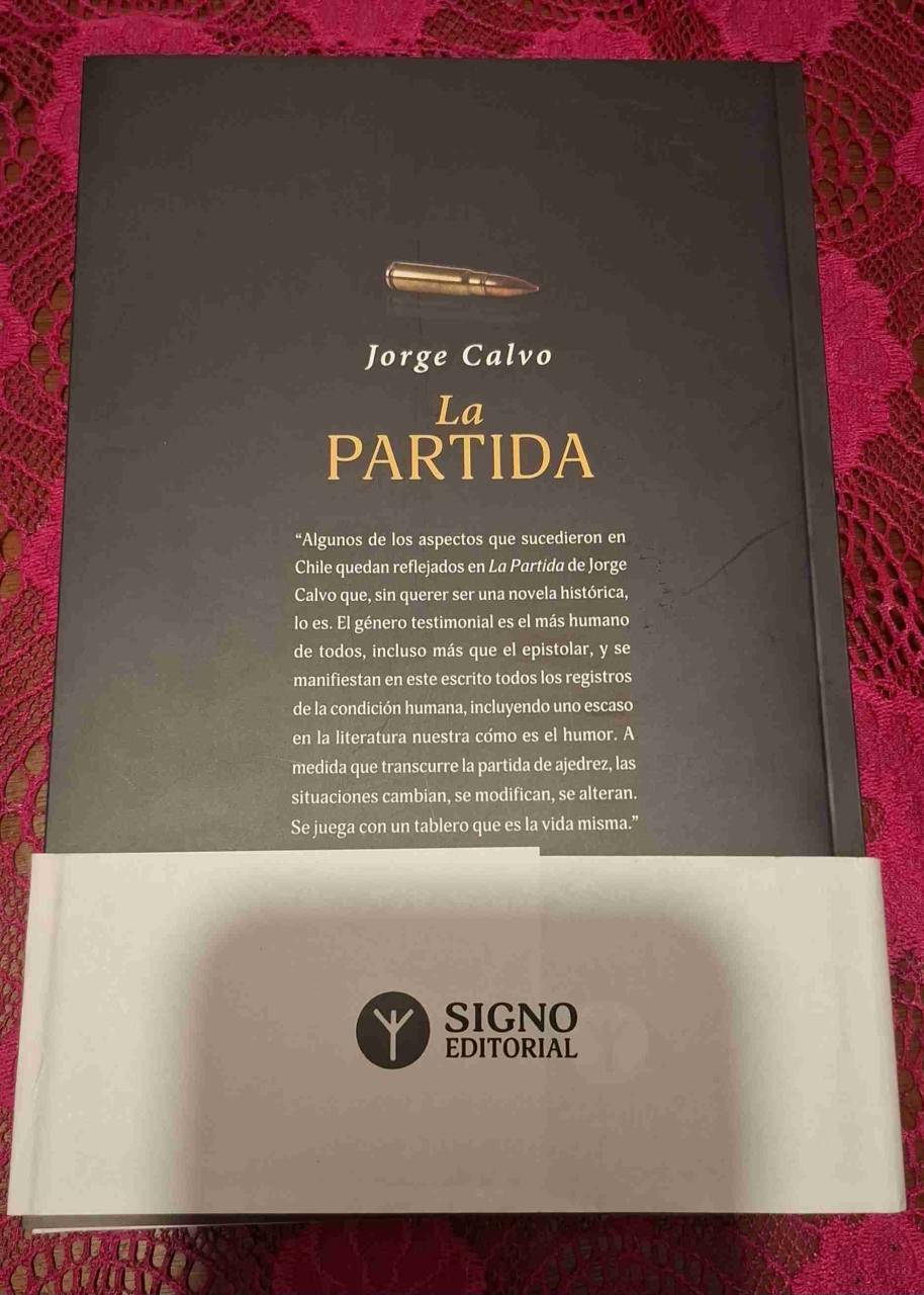Libro 'La Partida' Jorge Calvo - miniatura 2