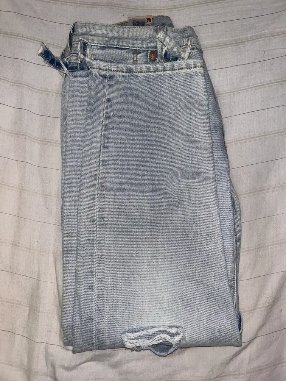 Jeans Levi's 501 desgastados - miniatura 4