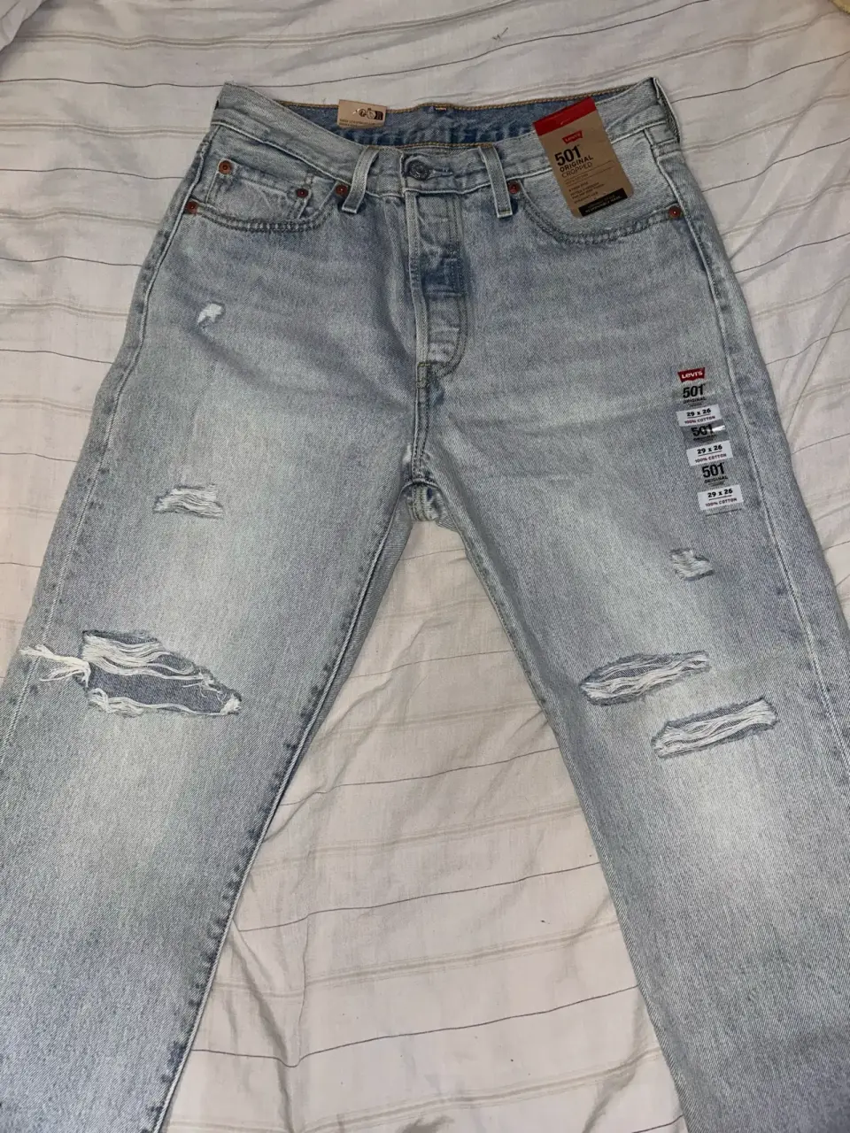 Jeans Levi's 501 desgastados - miniatura 5